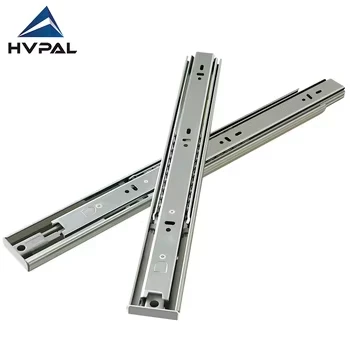 Soft Push Open Telescopische Drawer Slides 45kg